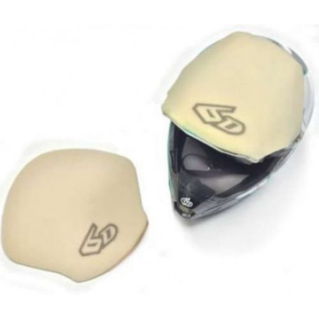 6D - PROTECTEUR DE CASQUE POUR LA BOUE AVEC ADHÉSIF AU DOS