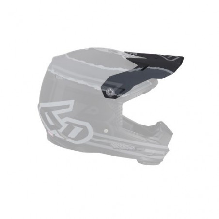 6D - VISOR ATR-2 YOUTH / DANGER BOY MATTE BLACK