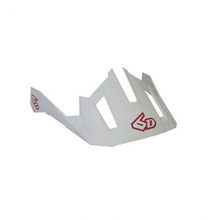 6D - VISOR ATB-2T / MATTE WHITE