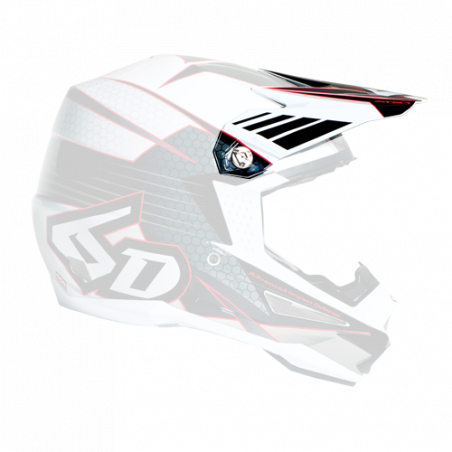 6D - VISOR ATR-1 / BLADE WHITE V2