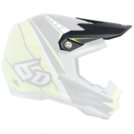 6D - VISOR ATR-1 / EDGE NEON CITRUS GREY