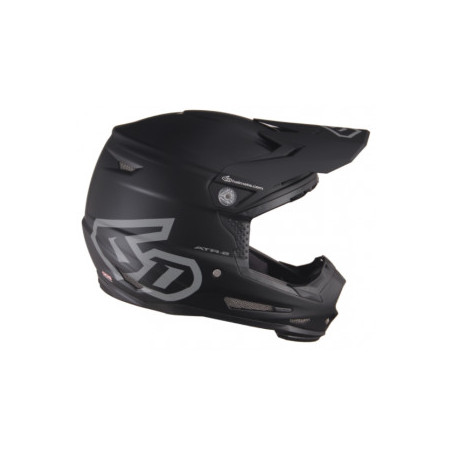 6D - ATR-2 YOUTH - SOLID MATTE BLACK