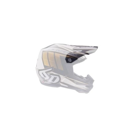 6D - VISOR ATR-1 / POINT WHITE GOLD