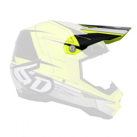 6D - VISOR ATR-1 /  SONIC NEON YELLOW BLACK