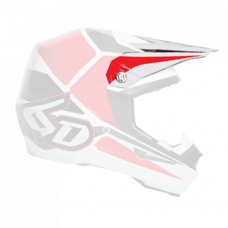 6D - VISOR ATR-1 / TECH RED