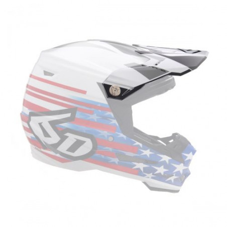 6D - VISOR ATR-2 / PATRIOT RED WHITE BLUE