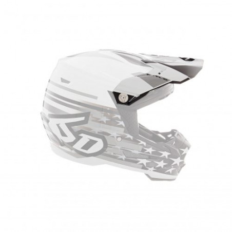 6D - VISOR ATR-2 / PATRIOT WHITE